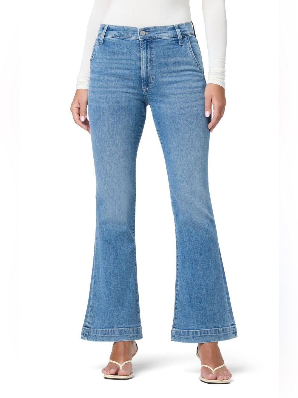 Joe's joes high waist flare trouser jeans